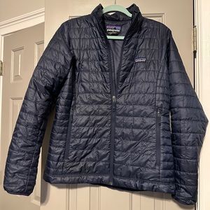 Patagonia Nano Puff Jacket Women’s Navy Size M